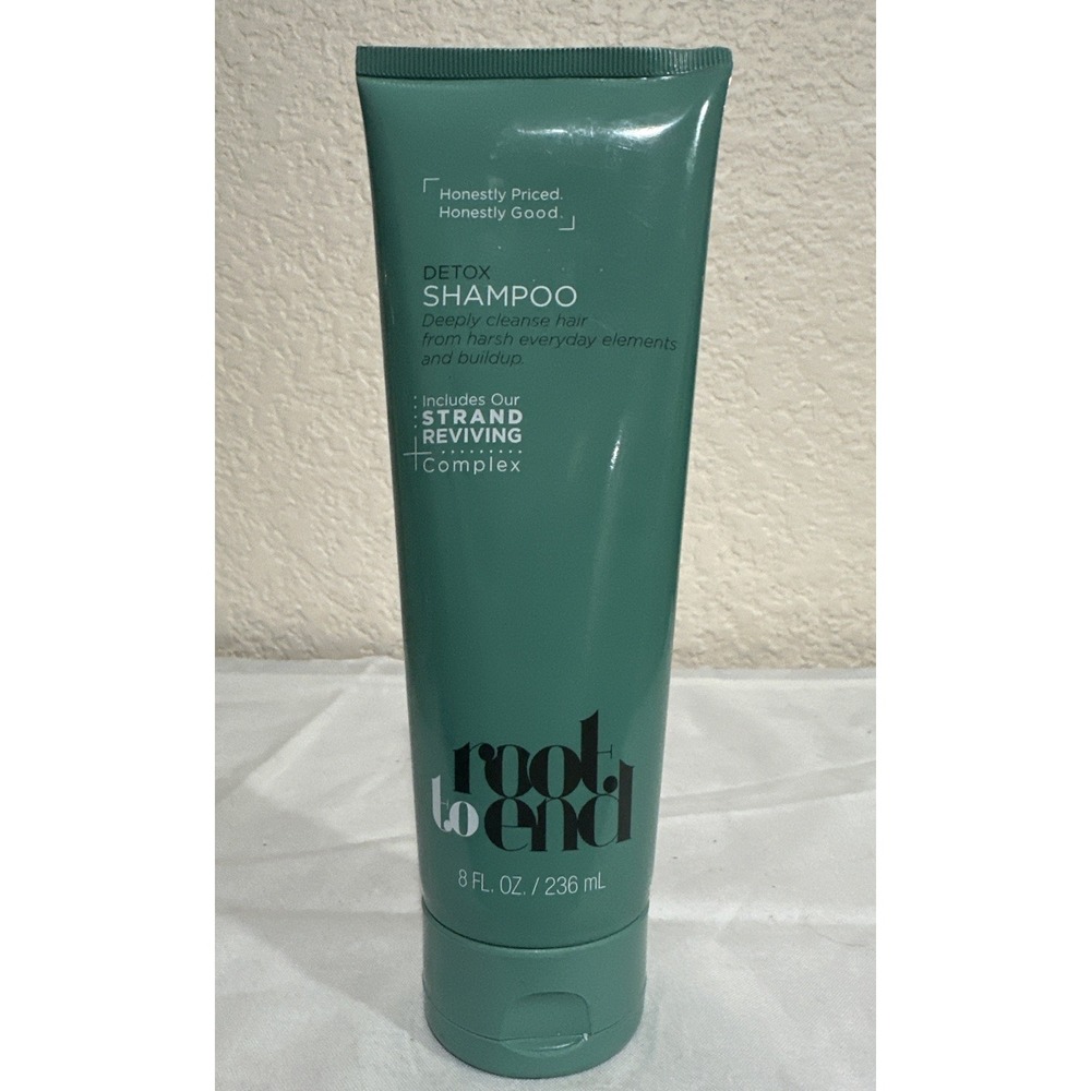 Root to End Detox Shampoo 8 fl oz Strand Reviving Complex Cruelty Free Brand New